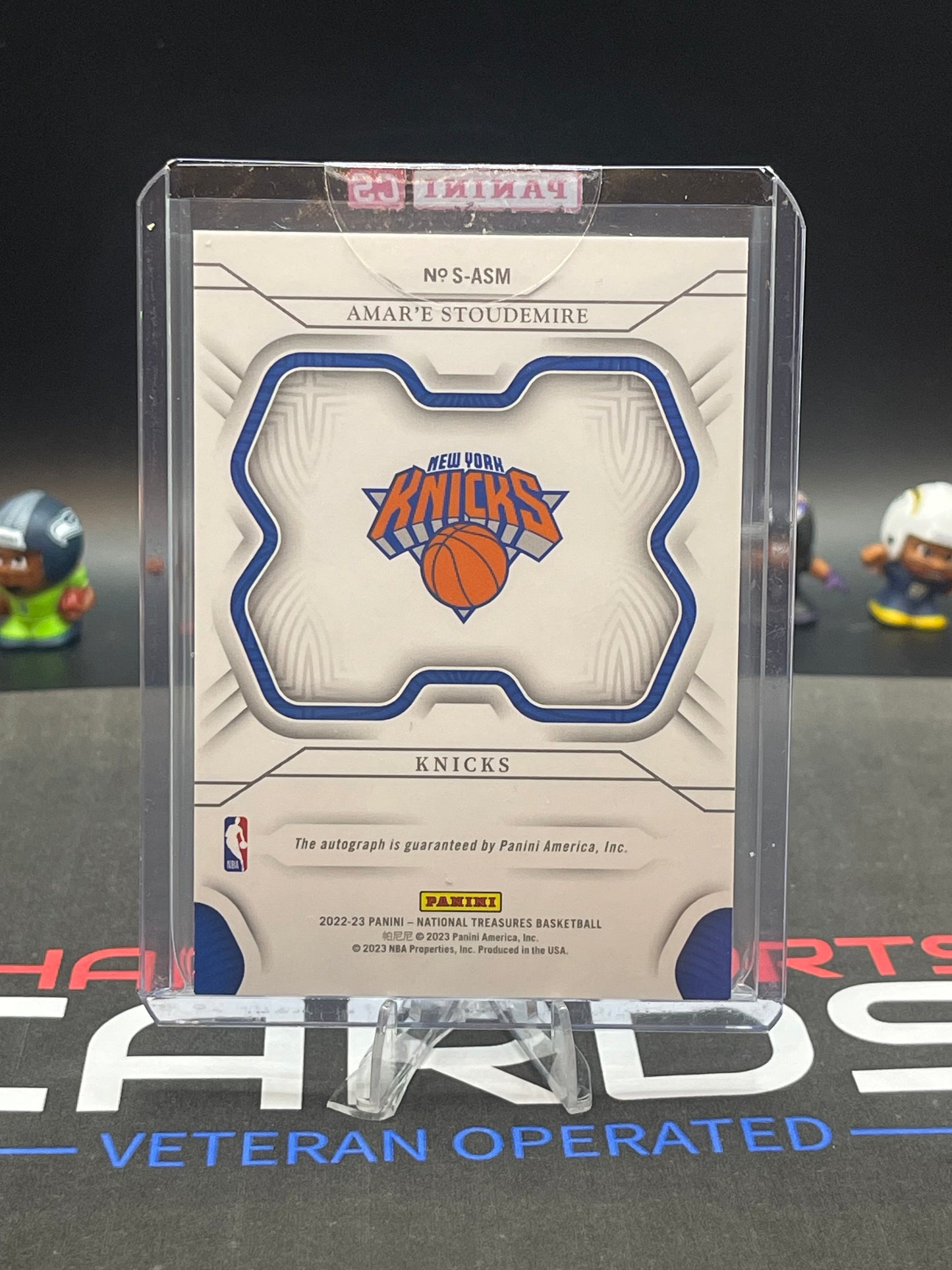 2022-23 Panini National Treasures - Signatures #S-ASM Amare Stoudemire /49