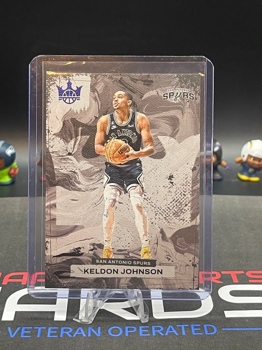 2023-24 Panini Court Kings - Ruby #13 Keldon Johnson /25